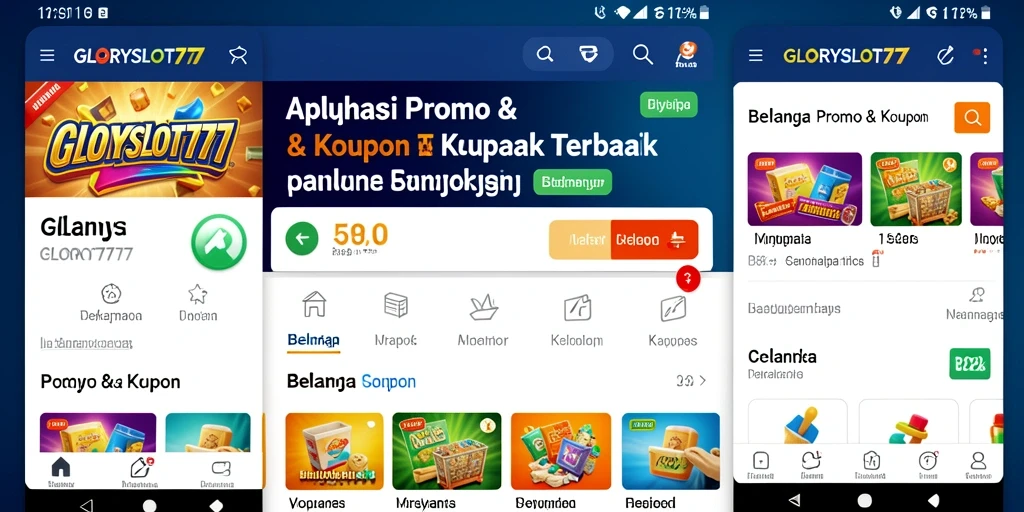 Tampilan antarmuka GLORYSLOT777 yang sederhana dan menarik.
